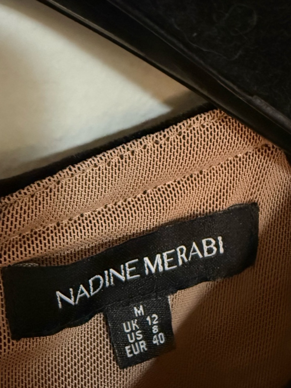 Nadine Merabi Mixed Media Black Monique Velvet Sequin Glitter Feather Jumpsuit - Picture 5 of 9